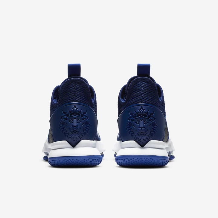 Nike LeBron Kosárlabda Cipő Férfi Mélykirálykék Kék Kék Platina Fehér | HU4257030