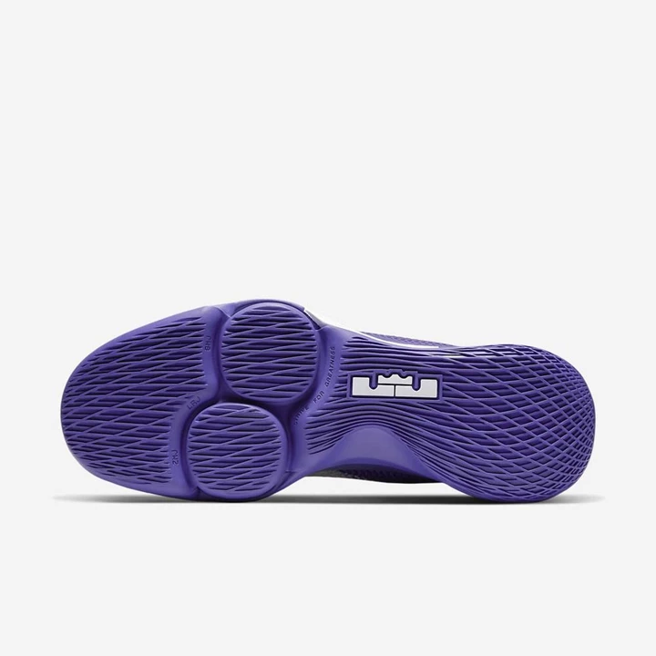 Nike LeBron Kosárlabda Cipő Női Fehér Lila Platina | HU4258051
