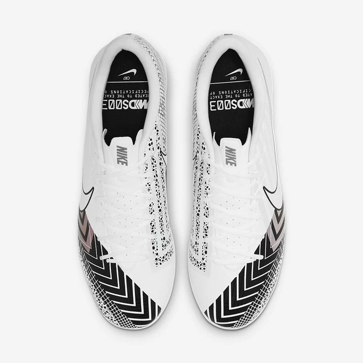 Nike Mercurial Vapor 13 Academy Focicipő Női Fehér Fekete Fehér | HU4256808