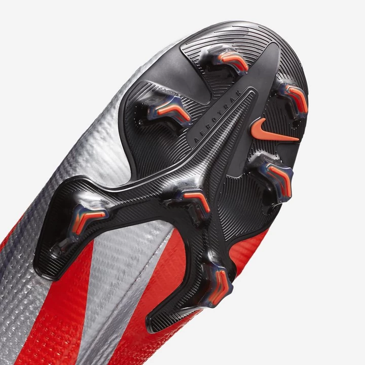 Nike Mercurial Vapor 13 Elite Focicipő Férfi Narancssárga Metal Titán Fekete | HU4257105