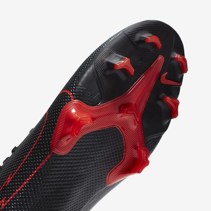 Nike Mercurial Vapor 13 Pro Focicipő Férfi Fekete Sötétszürke Fekete | HU4257815
