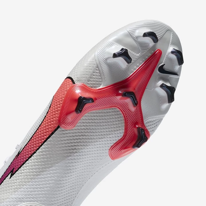 Nike Mercurial Vapor 13 Pro Focicipő Férfi Fehér Piros | HU4257856
