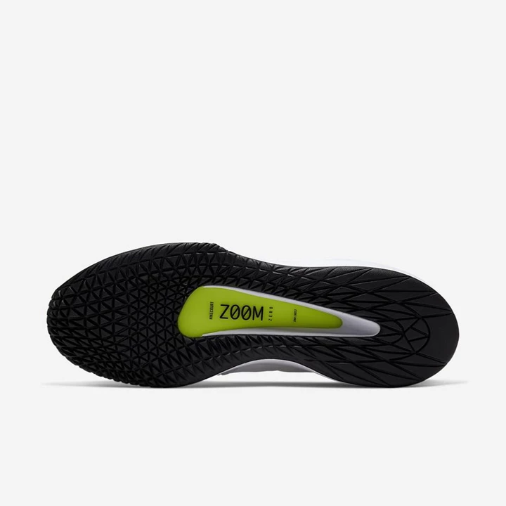 Nike NikeCourt Air Zoom Teniszcipő Férfi Fehér Barna Piros | HU4257516