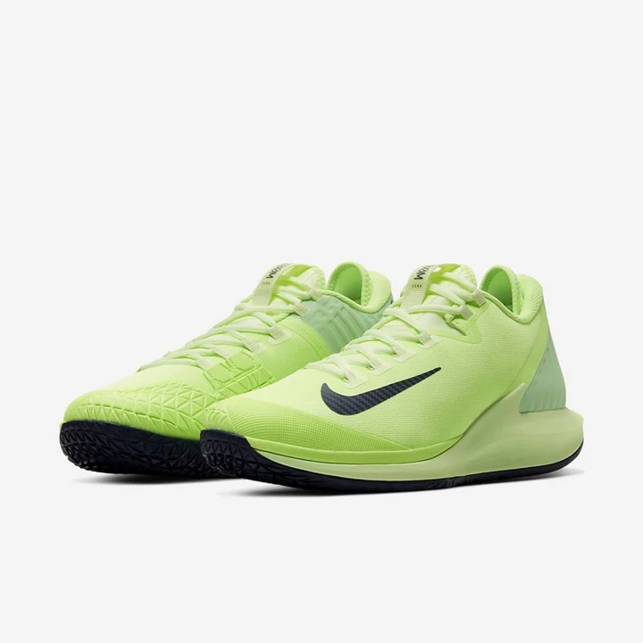 Nike NikeCourt Air Zoom Teniszcipő Férfi Zöld Zöld Kék | HU4257561