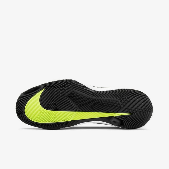 Nike NikeCourt Air Zoom Teniszcipő Férfi Fekete Fehér | HU4258750