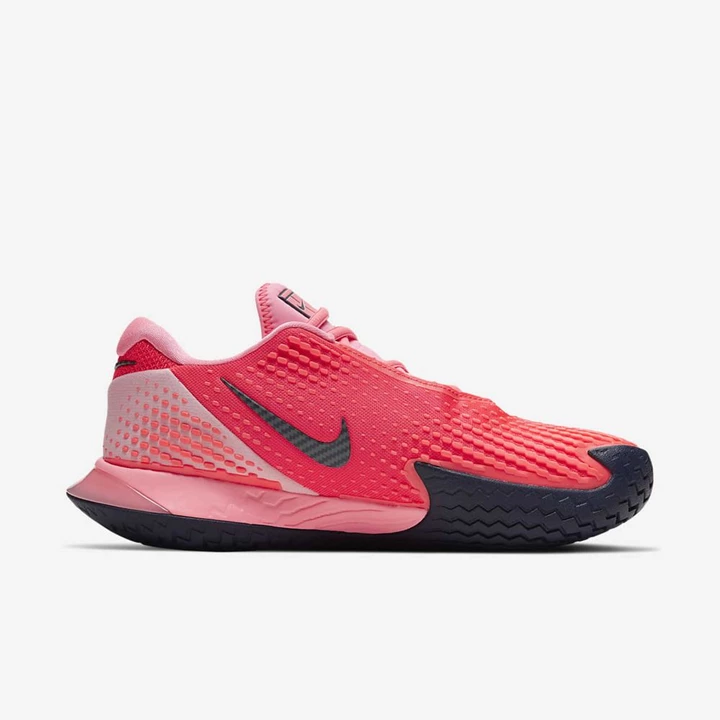 Nike NikeCourt Air Zoom Teniszcipő Női Piros Rózsaszín Kék | HU4258529
