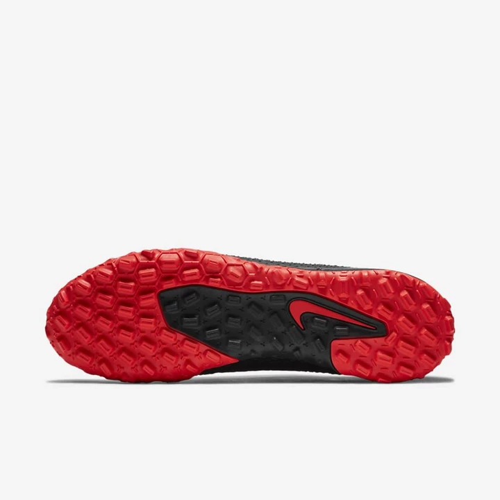 Nike Phantom GT Focicipő Férfi Fekete Sötétszürke Piros | HU4256699