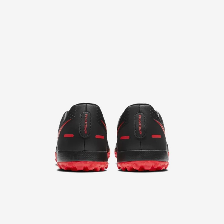 Nike Phantom GT Focicipő Férfi Fekete Sötétszürke Piros | HU4256699