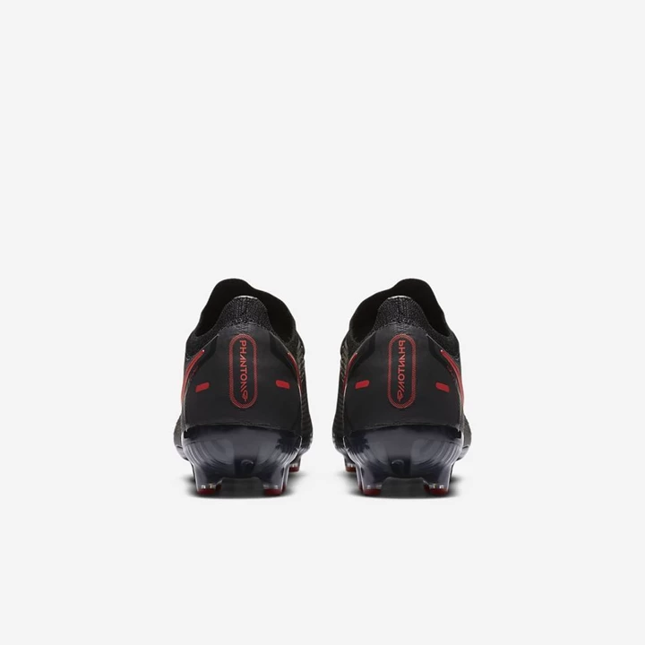 Nike Phantom GT Focicipő Férfi Fekete Sötétszürke Piros | HU4256805
