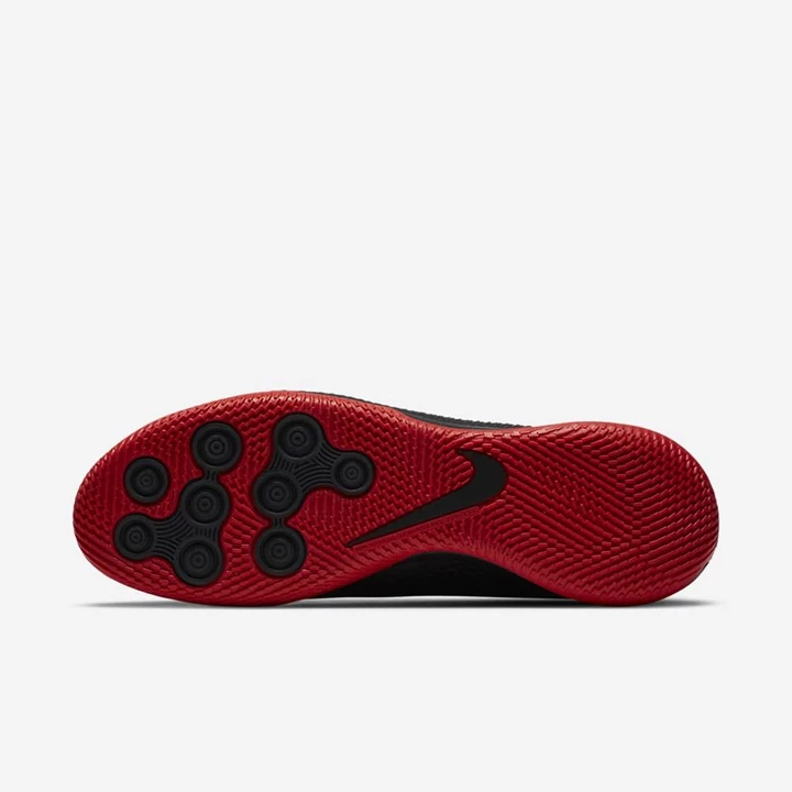 Nike Phantom GT Focicipő Férfi Fekete Sötétszürke Piros | HU4257936