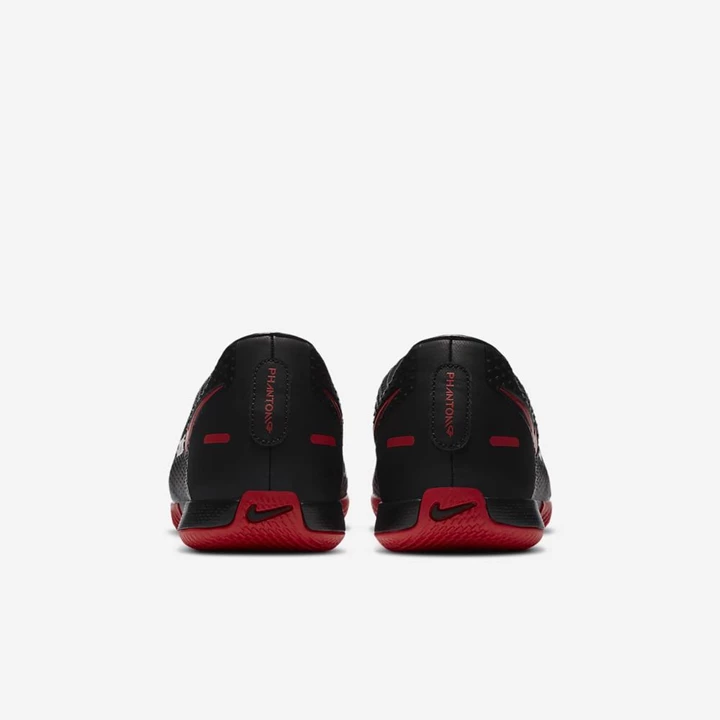 Nike Phantom GT Focicipő Férfi Fekete Sötétszürke Piros | HU4257936