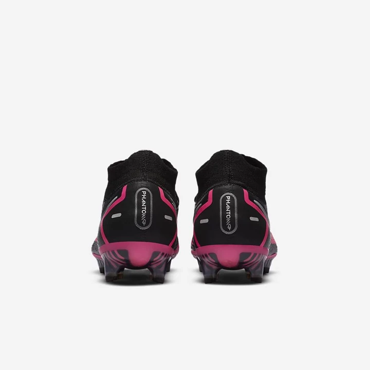 Nike Phantom GT Focicipő Női Fekete Rózsaszín Metal Titán | HU4256442