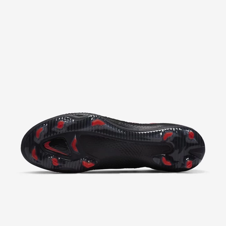 Nike Phantom GT Focicipő Női Fekete Sötétszürke Piros | HU4256893