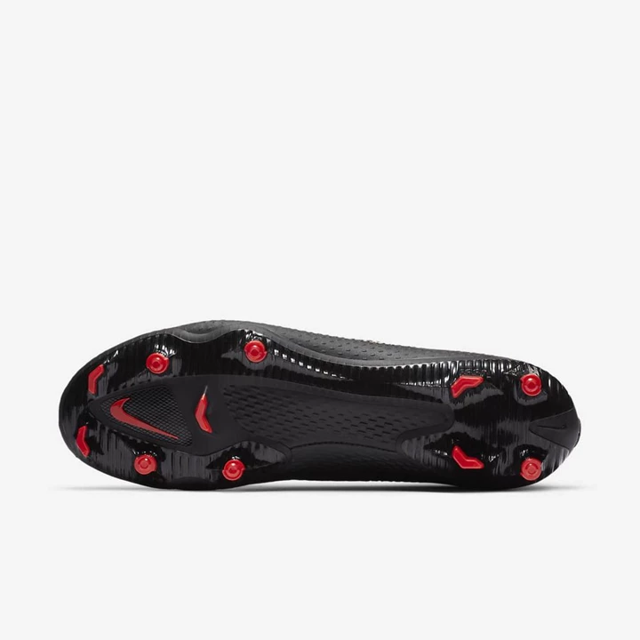 Nike Phantom GT Focicipő Női Fekete Sötétszürke Piros | HU4257446