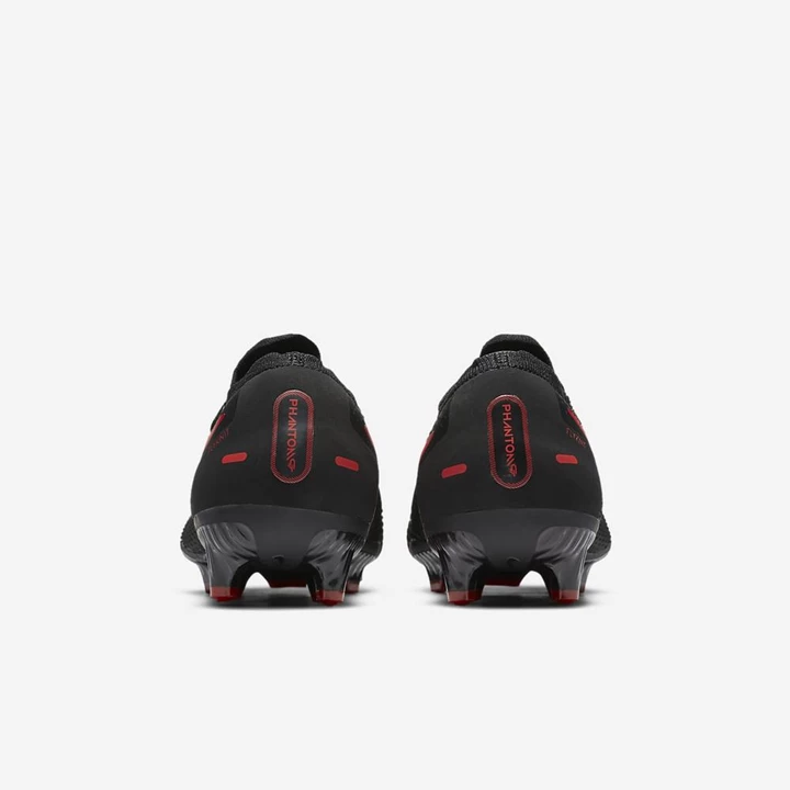 Nike Phantom GT Focicipő Női Fekete Sötétszürke Piros | HU4257797