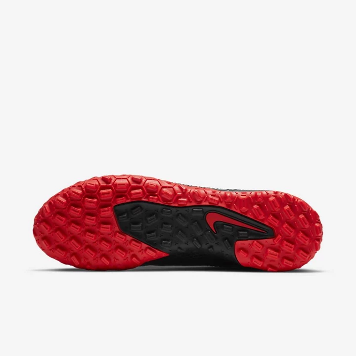 Nike Phantom GT Focicipő Női Fekete Sötétszürke Piros | HU4258363