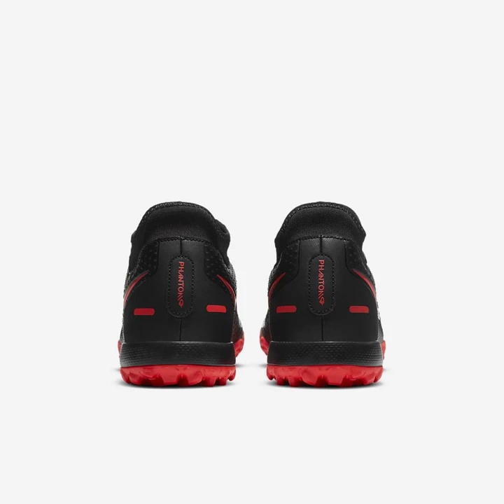 Nike Phantom GT Focicipő Női Fekete Sötétszürke Piros | HU4258363