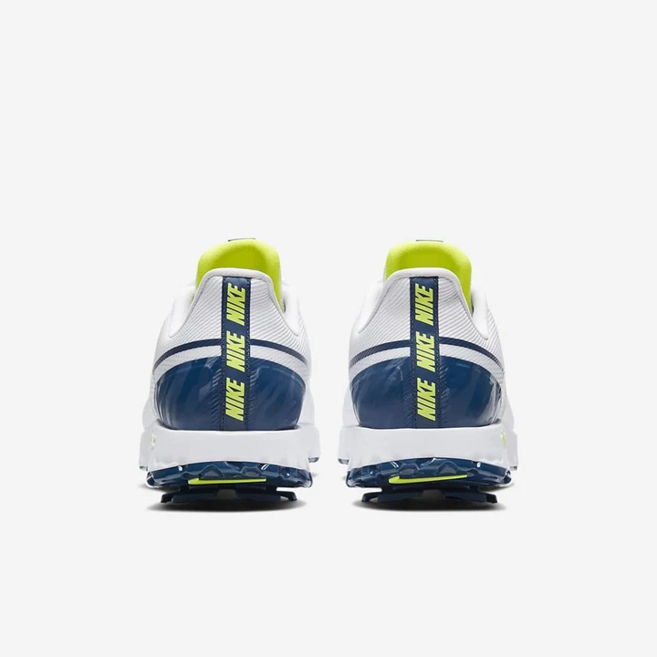 Nike React Infinity Pro Golf Cipő Férfi Fehér Citrom Kék | HU4256833