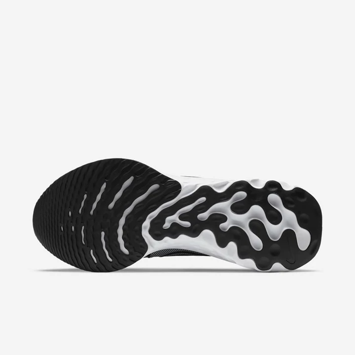 Nike React Infinity Run Flyknit Edzőcipő Férfi Fekete Fehér Fehér | HU4257617
