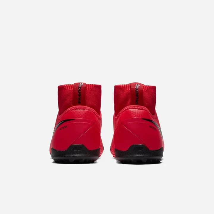 Nike React Phantom Focicipő Férfi Világos Piros Piros Fekete Metal Titán | HU4259104