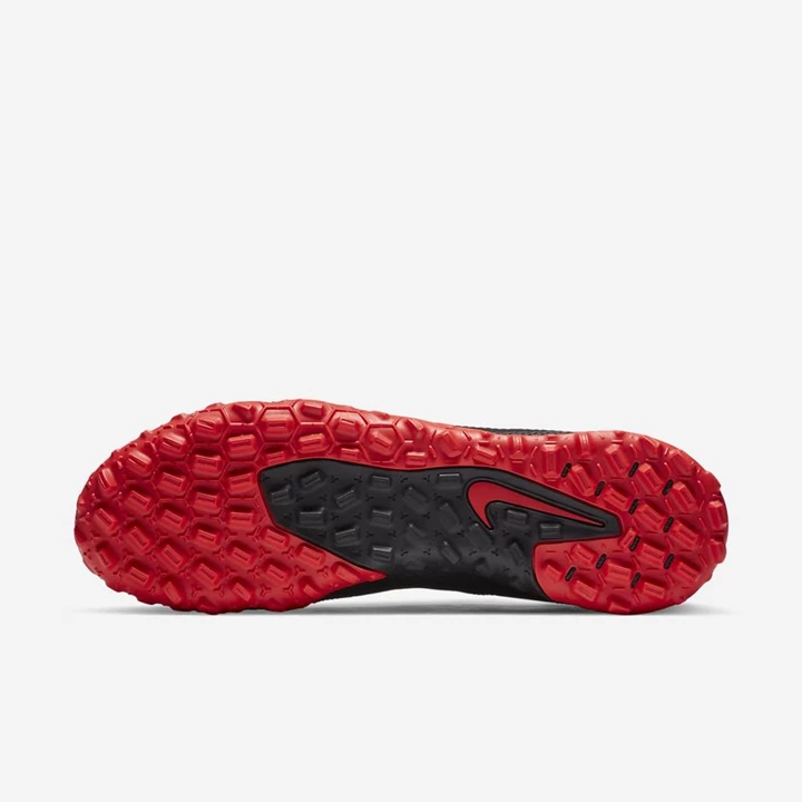 Nike React Phantom Focicipő Női Fekete Sötétszürke Piros | HU4258413