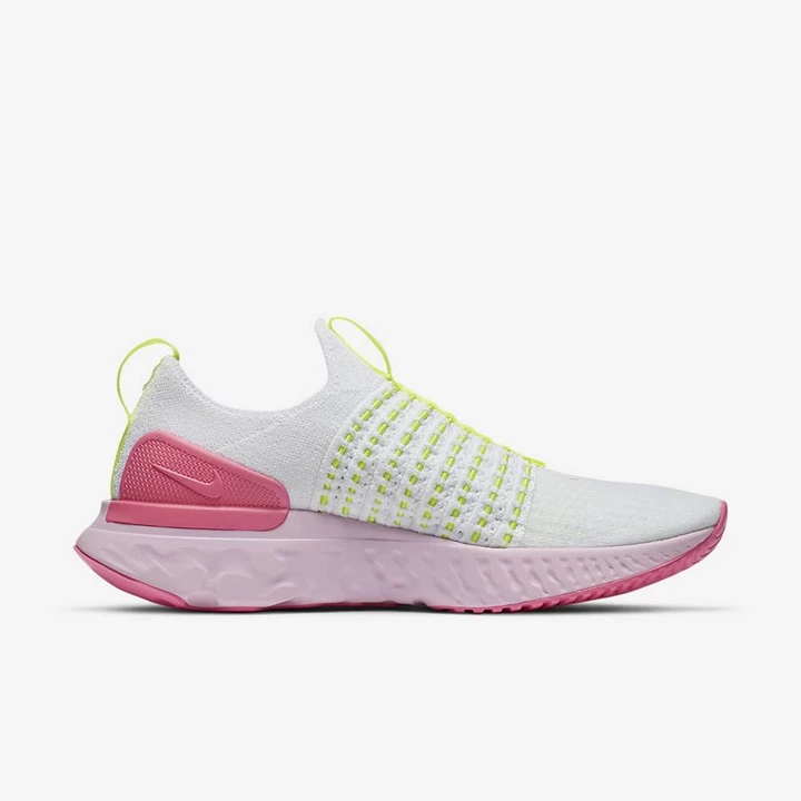 Nike React Phantom Futócipő Női Fehér Rózsaszín Fehér | HU4258269