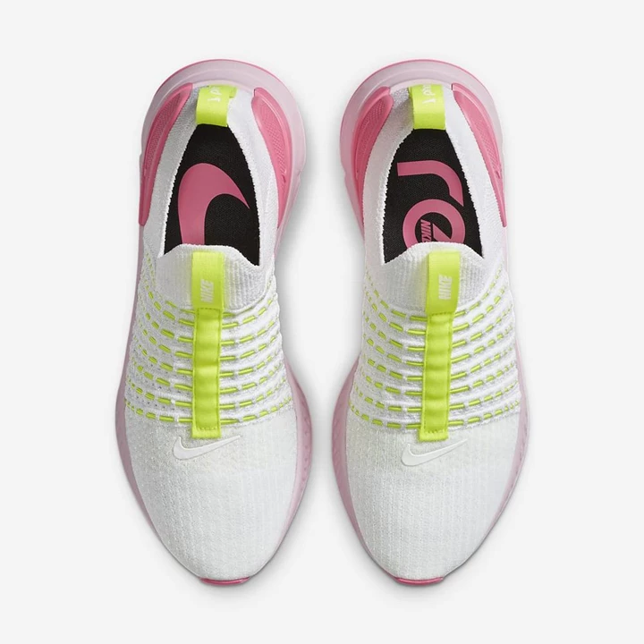 Nike React Phantom Futócipő Női Fehér Rózsaszín Fehér | HU4258269