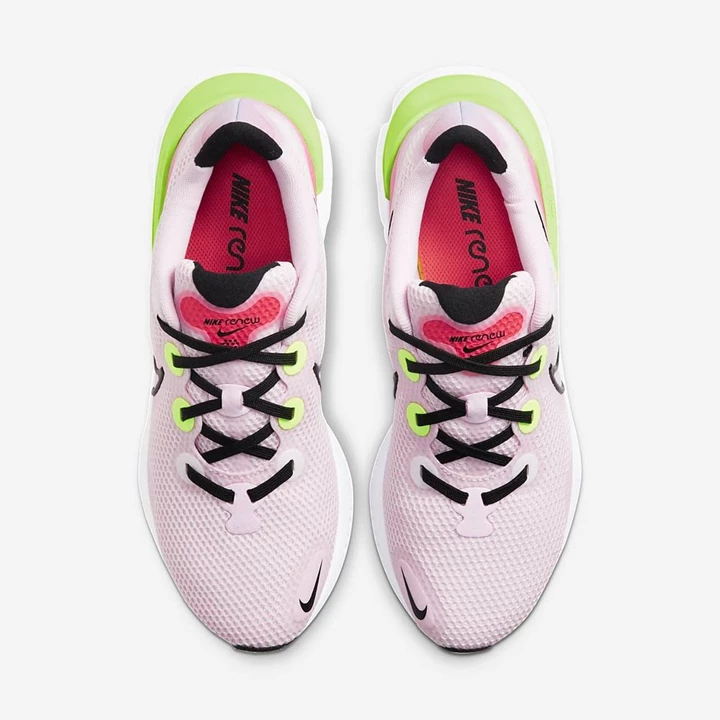 Nike Renew Run Futócipő Női Rózsaszín Kék Piros Fekete | HU4258734