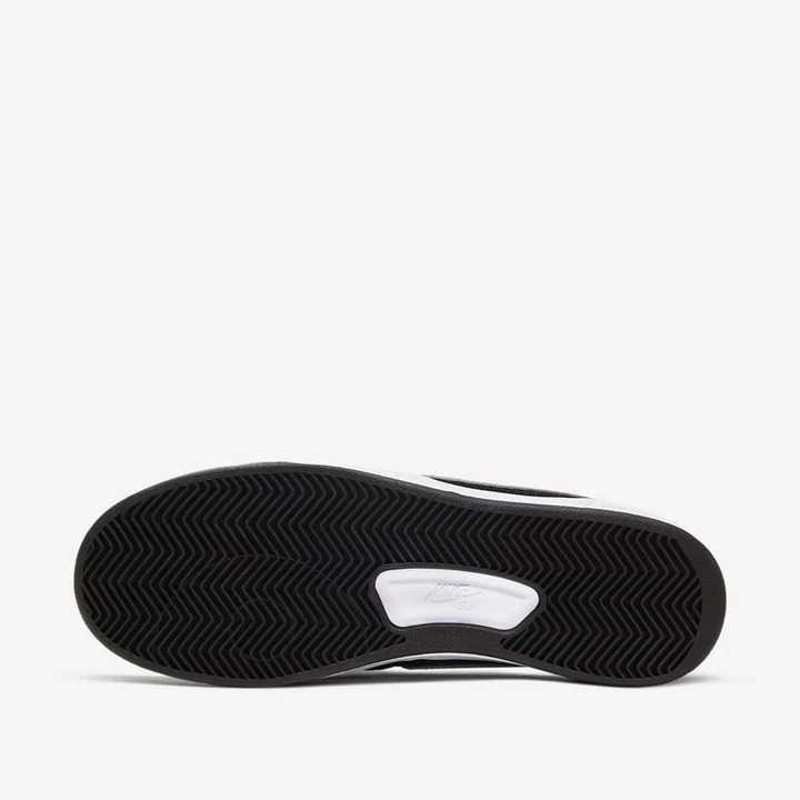 Nike SB Adversary Deszkás Cipő Női Fekete Fekete Fehér | HU4258799