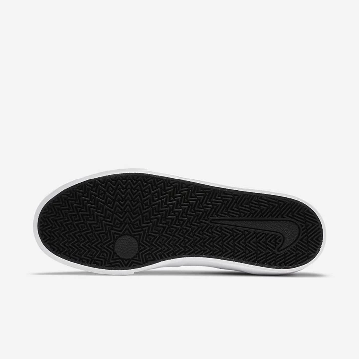 Nike SB Charge Deszkás Cipő Női Fekete Fekete Fehér | HU4257011