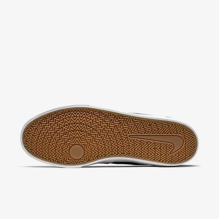 Nike SB Charge Deszkás Cipő Női Fekete Fehér | HU4257498