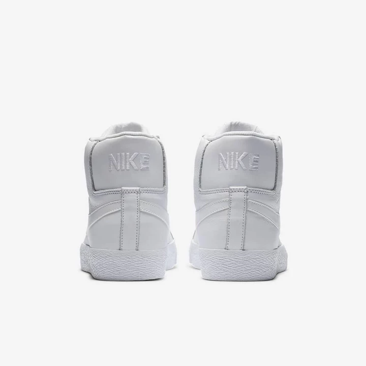 Nike SB Zoom Blazer Mid Deszkás Cipő Női Fehér Fehér Fehér | HU4257966