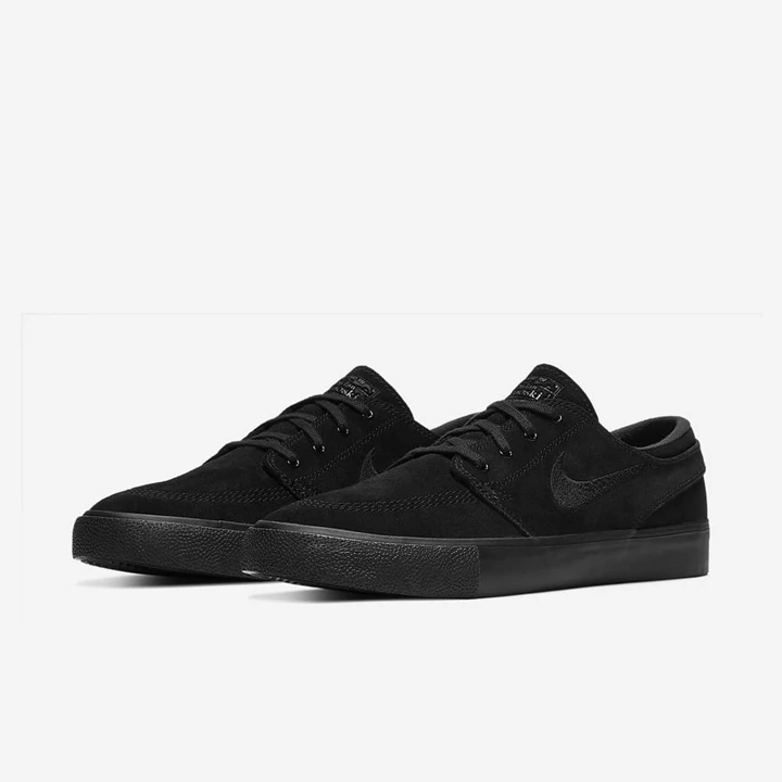 Nike SB Zoom Stefan Janoski Deszkás Cipő Női Fekete Fekete Fekete Fekete | HU4257993