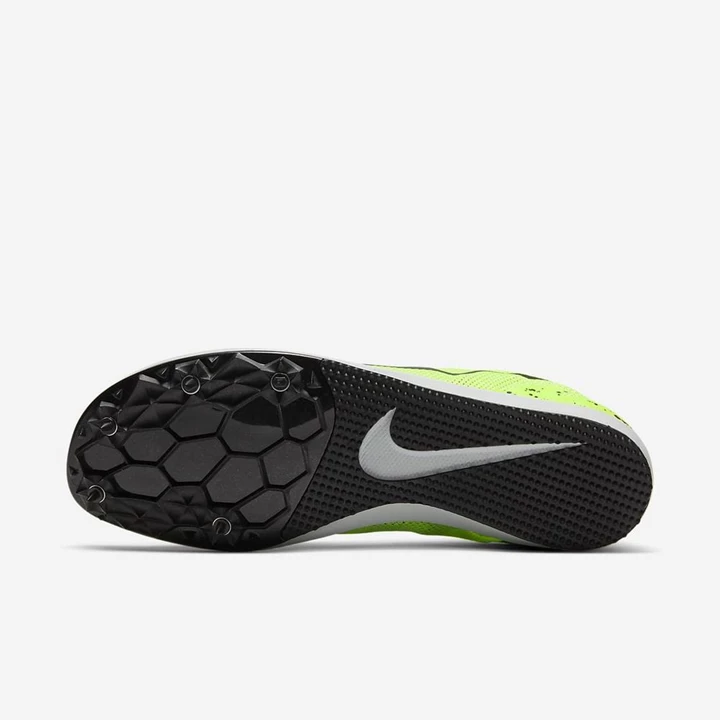 Nike Zoom Rival D 10 Track Spikes Női Zöld Platina Fekete | HU4258151